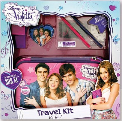 Ardistel - Travel Kit Disney Violetta Licenciado (Nintendo 3DS - XL) Ardistel - Travel Kit Disney Violetta Licenciado (Nintendo 3DS - XL)